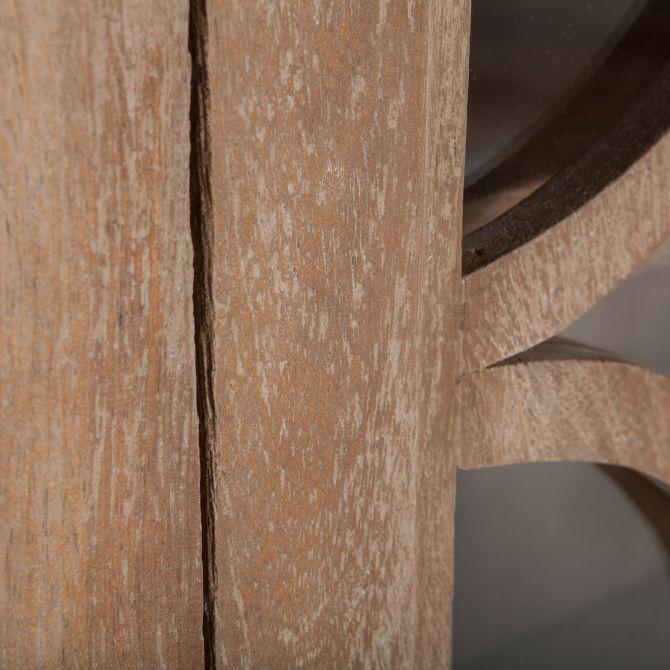 San Rafael Wide Glass Cabinet