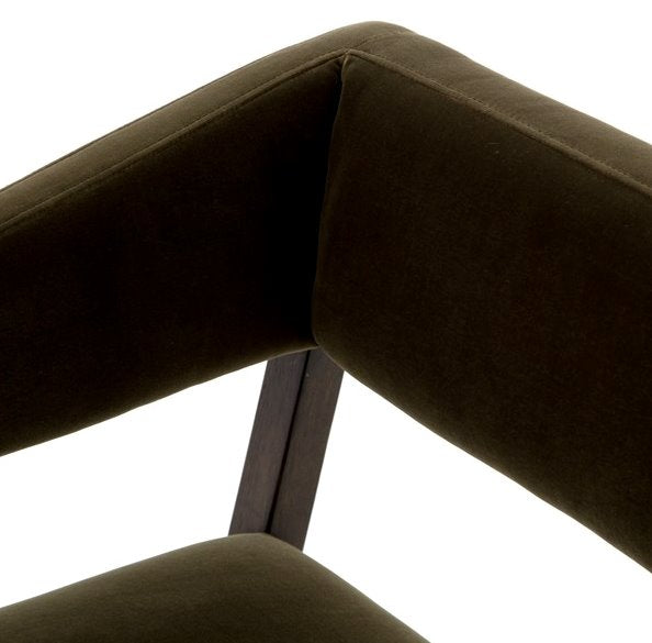 Gary Club Chair: Up-Close Chair Backrest View