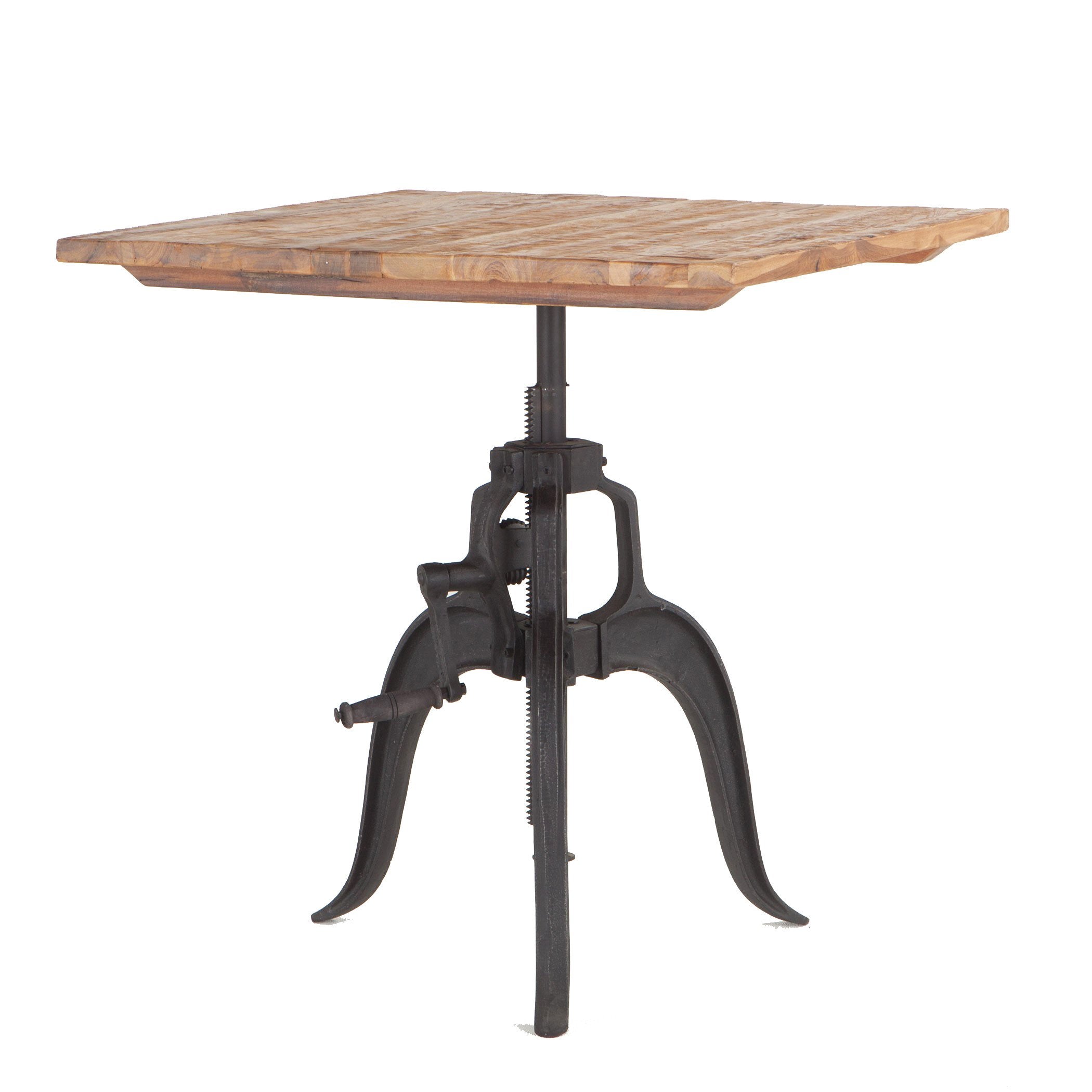 Industrial Loft Adjustable Dining Table - HTD