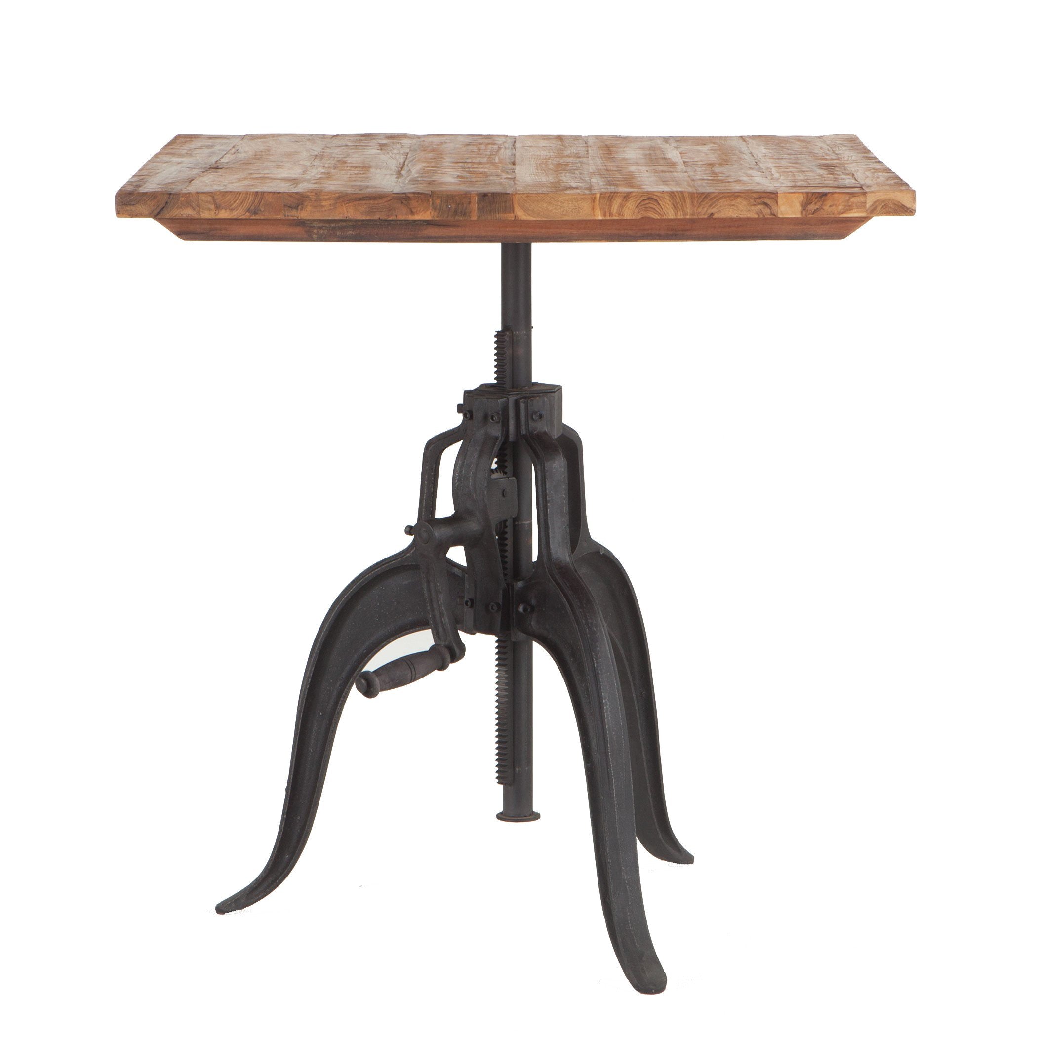 Industrial Loft Adjustable Dining Table - HTD