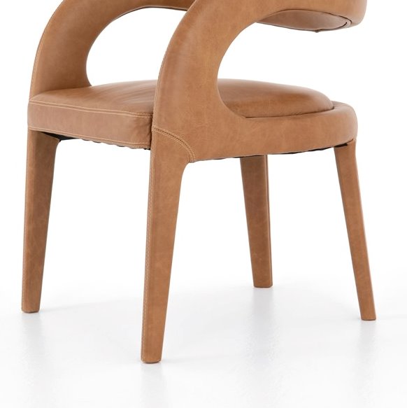 Hawkins Dining Chair: Chair Leg View