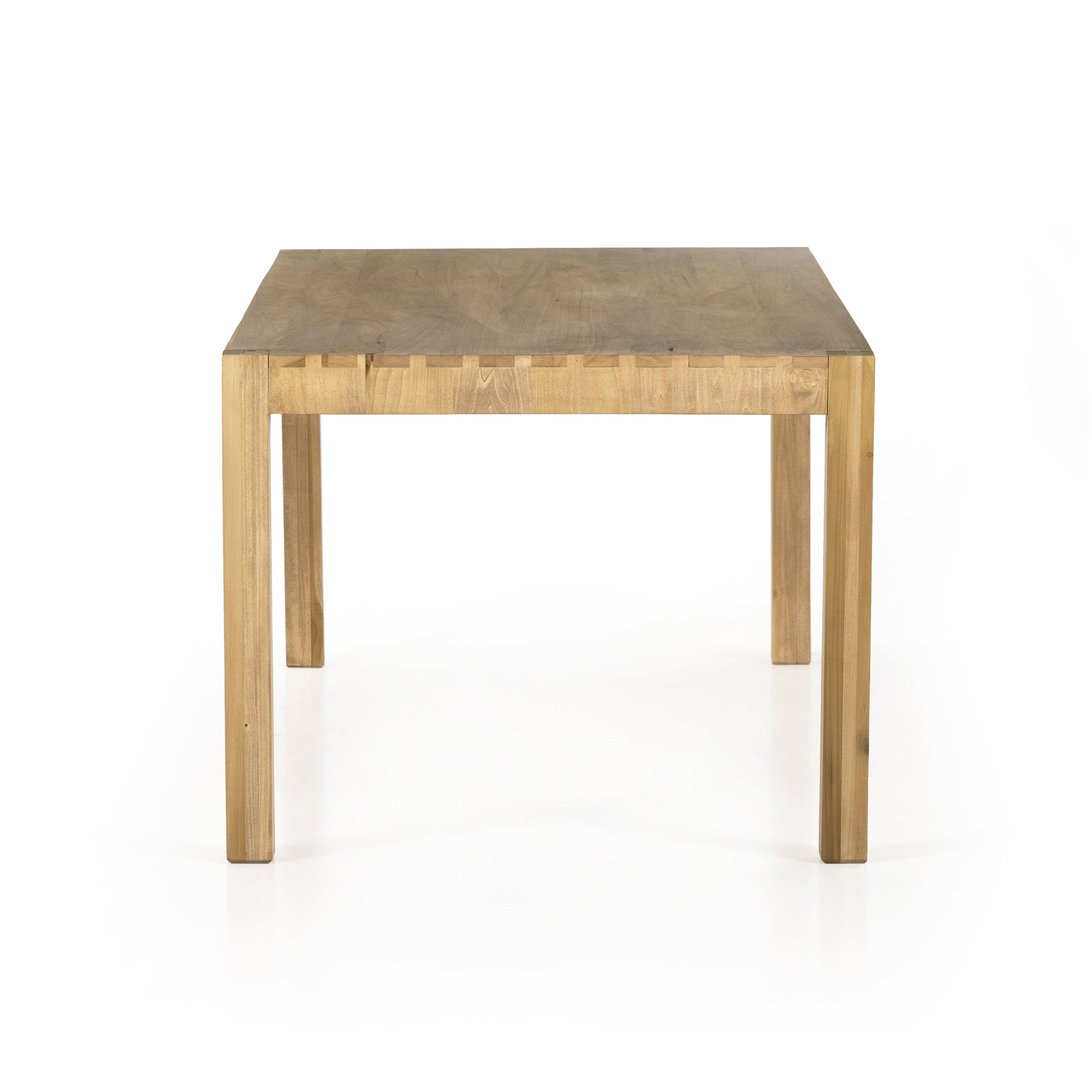 Isador dining table side view