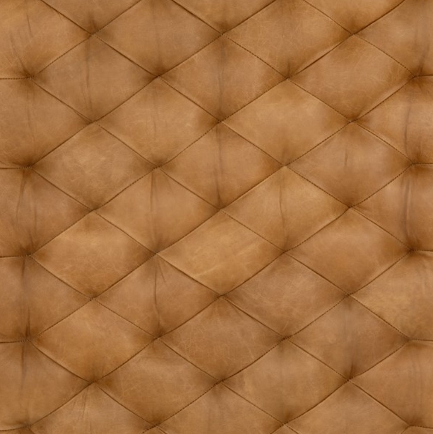 Isle Leather Ottoman