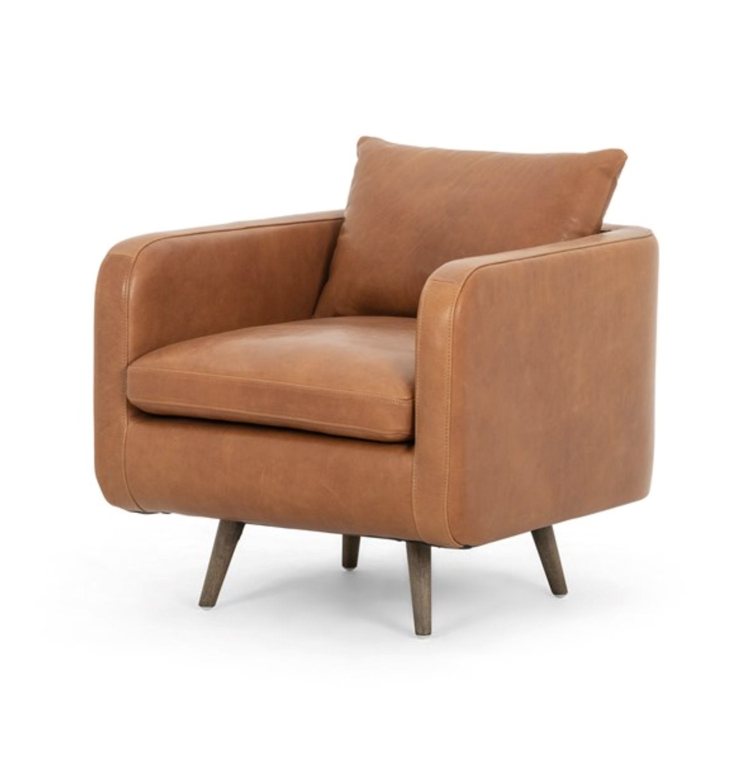Kaya Swivel Chair: Product Quarter View