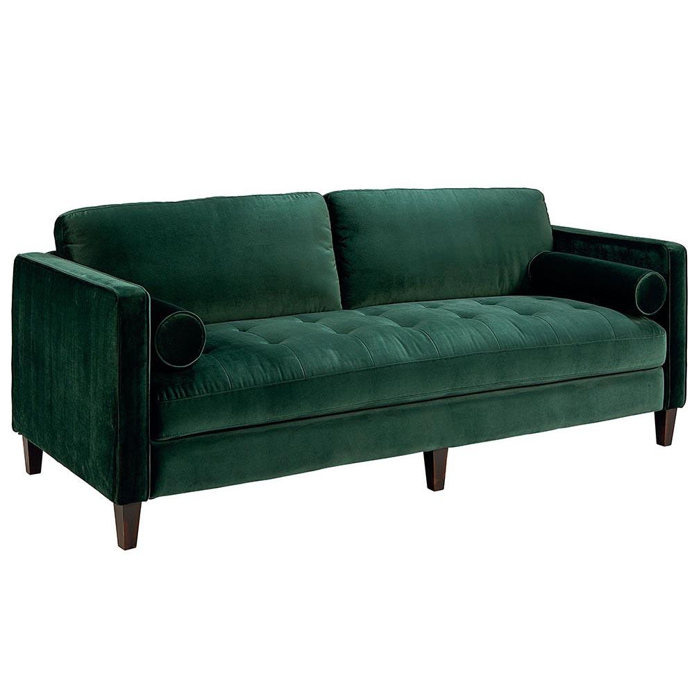 Dapper Velvet Sofa - City Home - Portland Oregon - Furniture and Home Decor