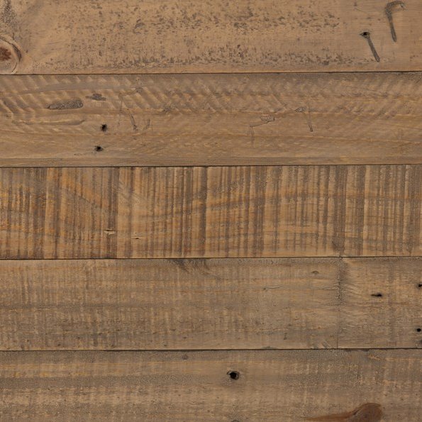 Matthes Console Table: Up-Close Reclaimed Wood View