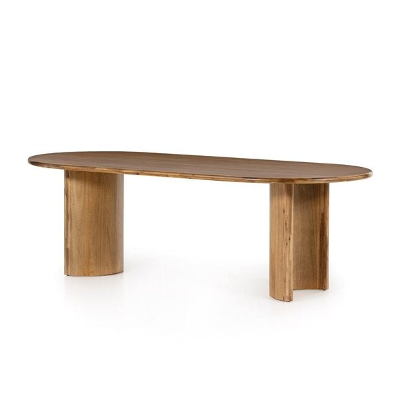 Paden Dining Table: In Sandy Acacia Color Finish