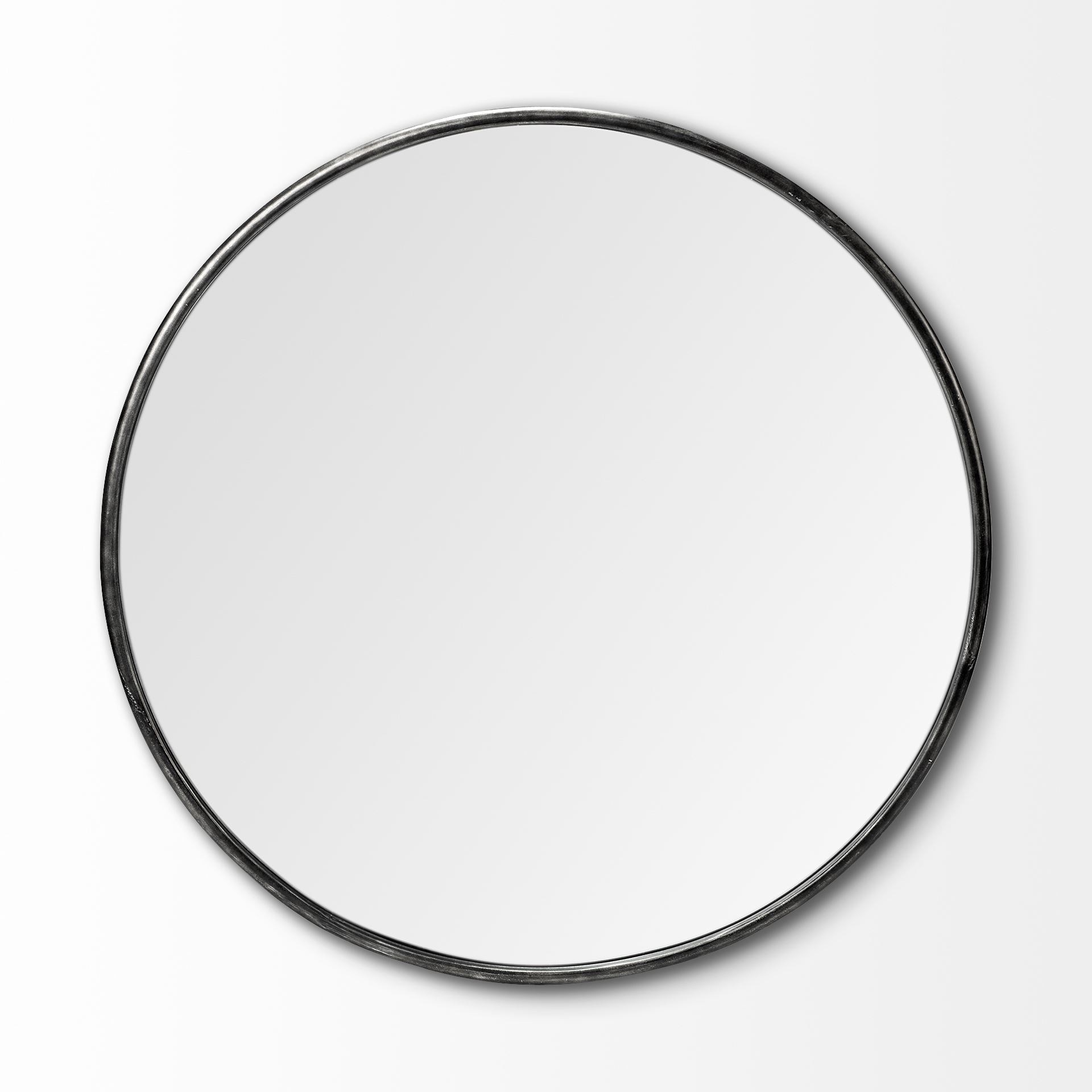 Piper Round Mirror - 2 Finish Options - Mercana