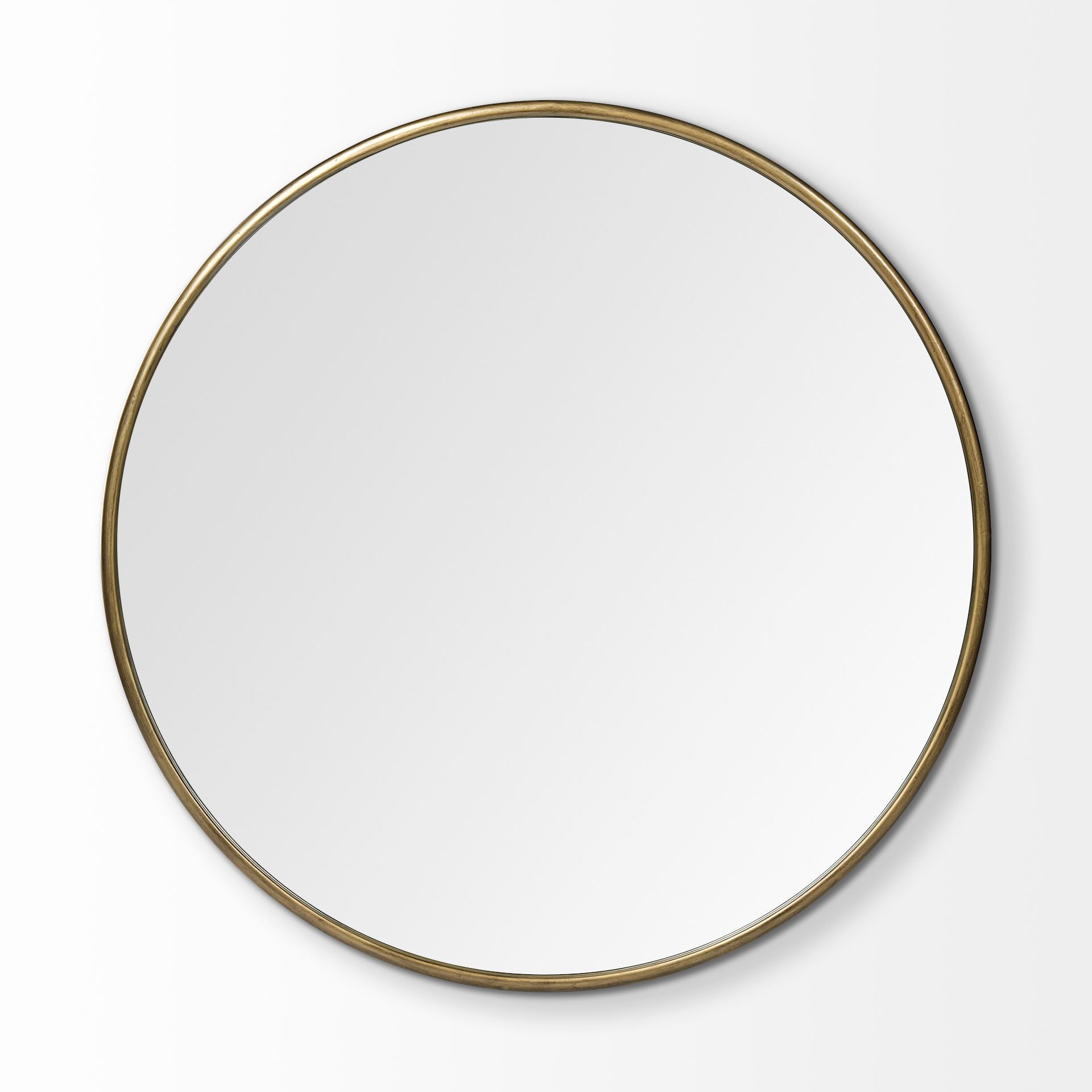 Piper Round Mirror - 2 Finish Options - Mercana