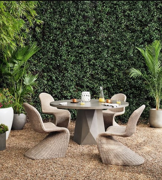 Portia Outdoor Dining Chair: Product Style View