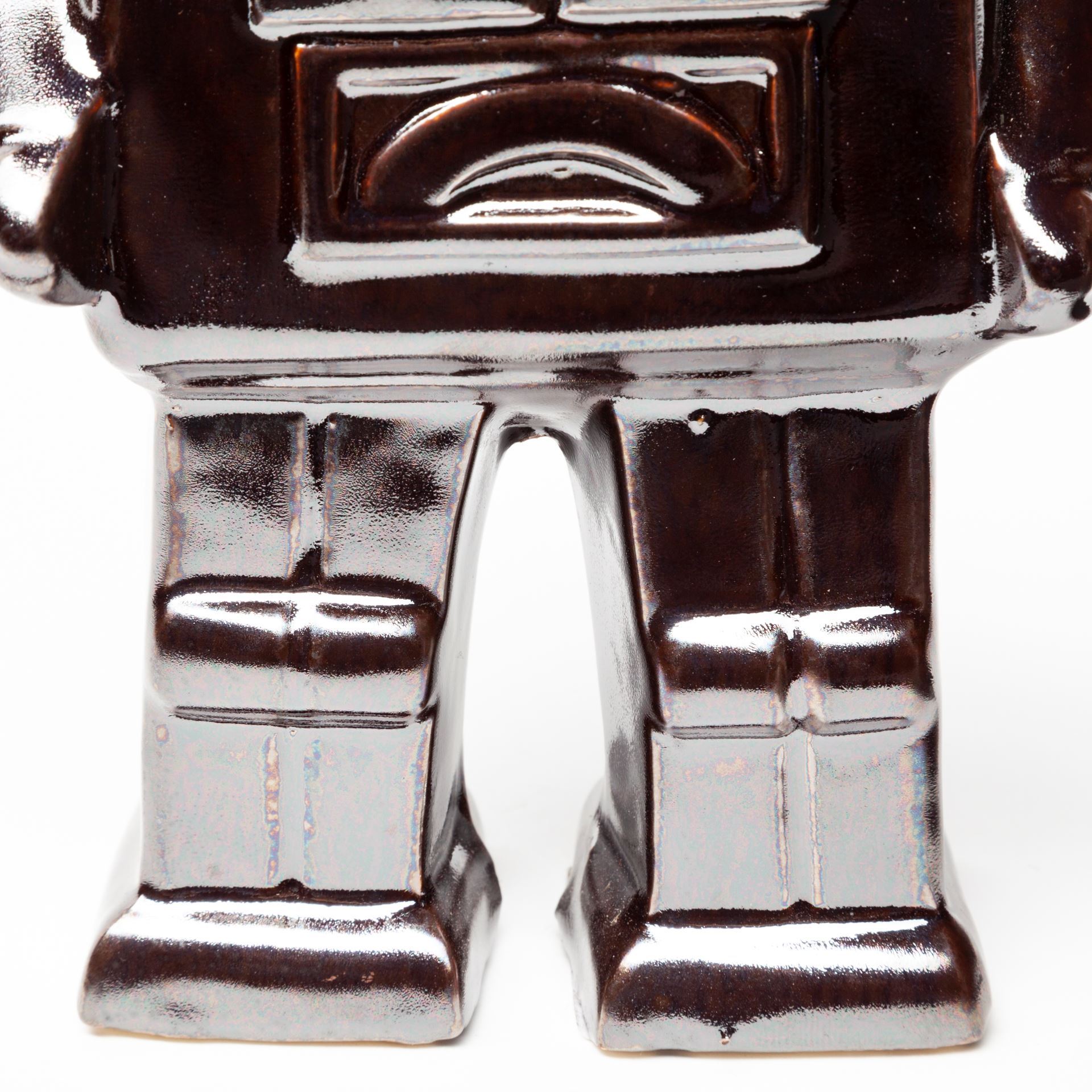 Silver Robot Figure - Mercana