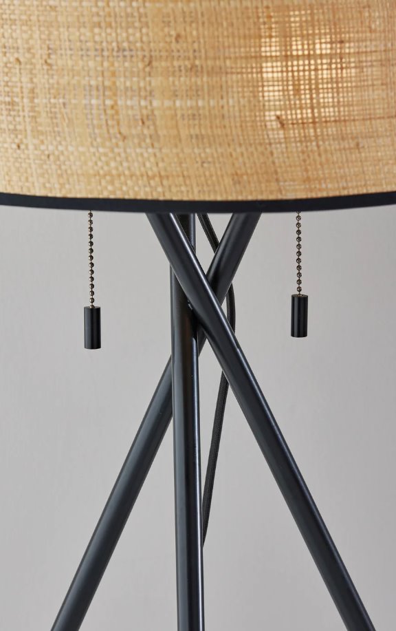 Bushwick Table Lamp: Switch Close-Up View