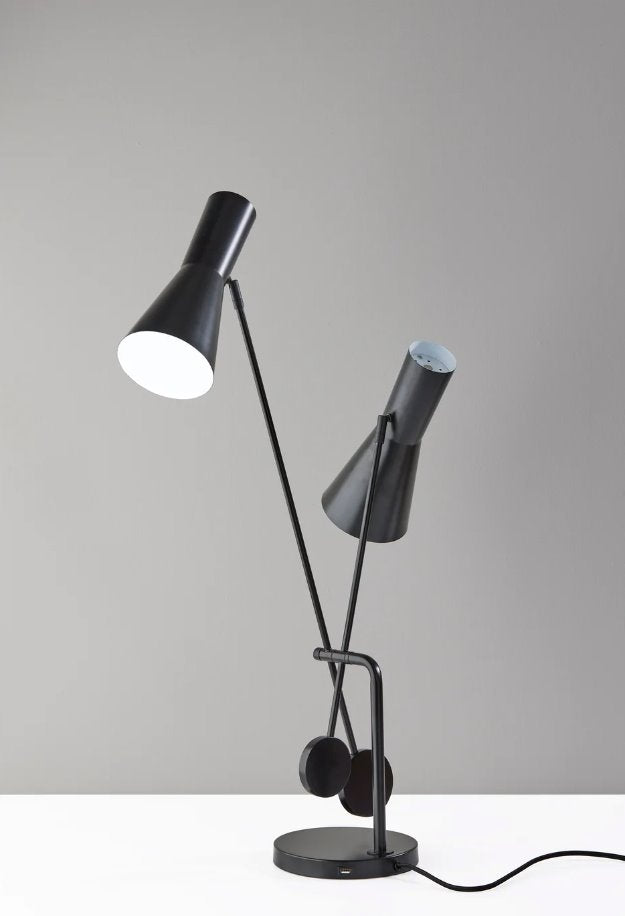 Bond Desk Lamp: Light-On View