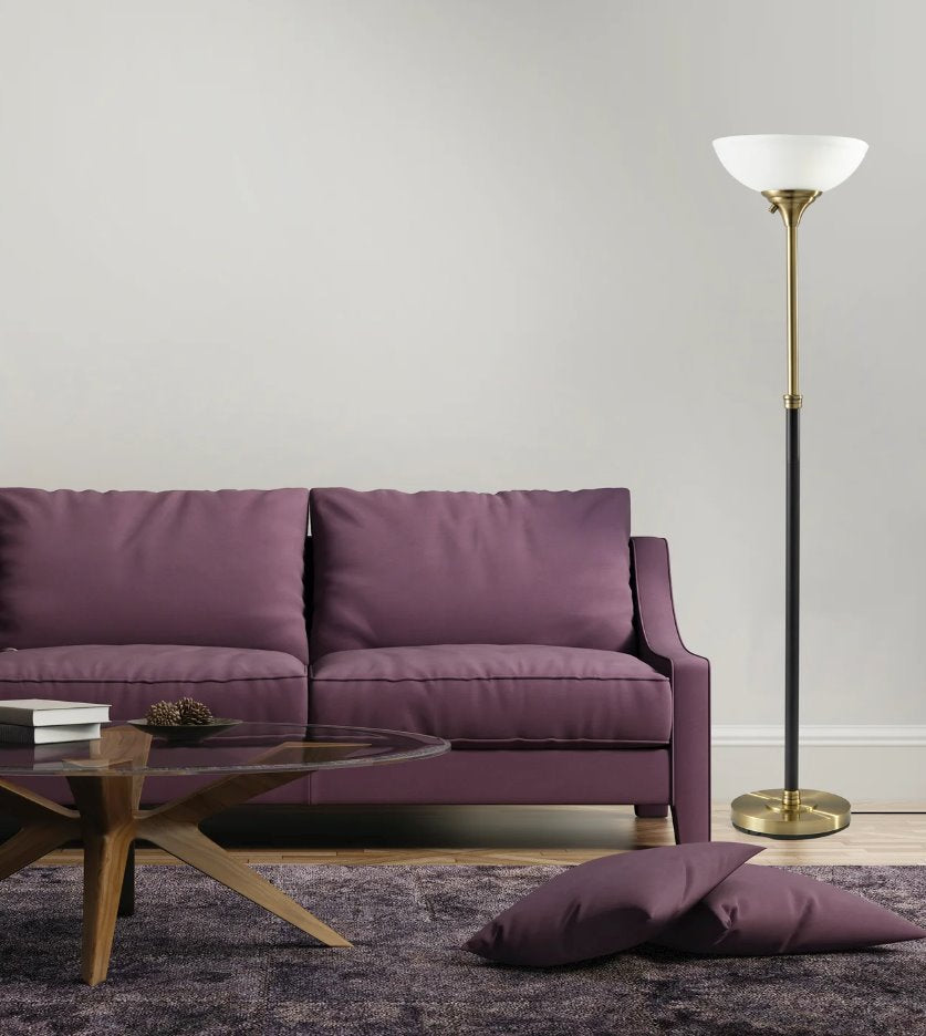 Bergen Torchiere Floor Lamp: Style View