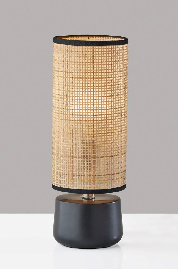 Sheffield Table Lantern: Black Color Finish View