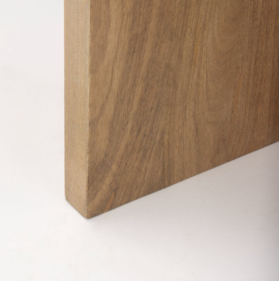 Bianca Side Table: Up-Close Wood View