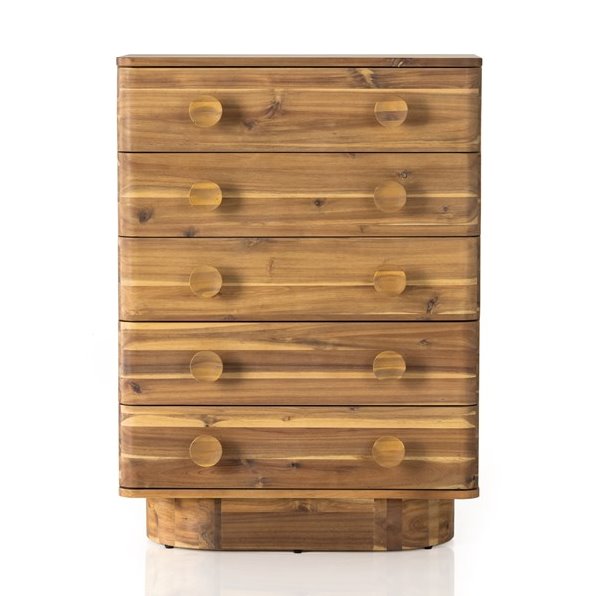 Mallory 5 Drawer Dresser: Available Online at City Home PDX