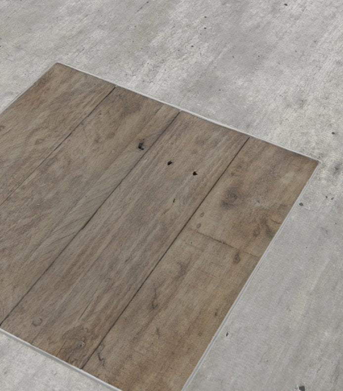 Phoenix Coffee Table: Pine Wood Accent View