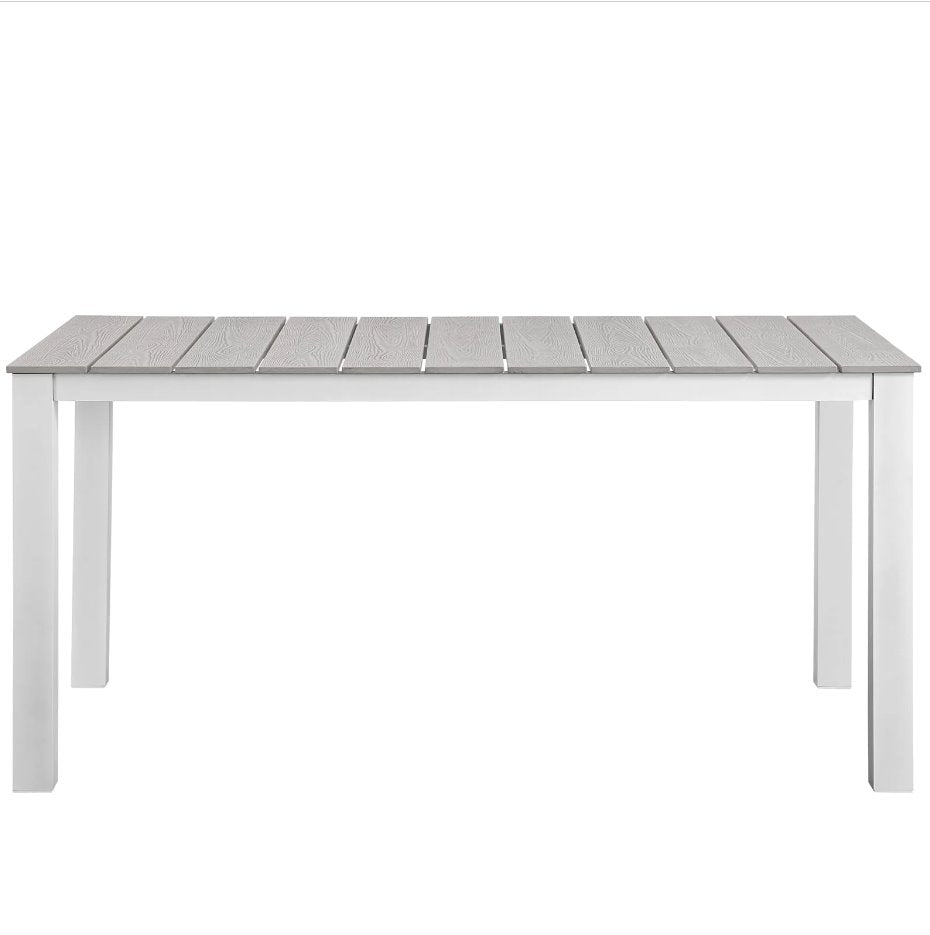 Maine 63" Outdoor Patio Dining Table: Available Online at City Home Pdx