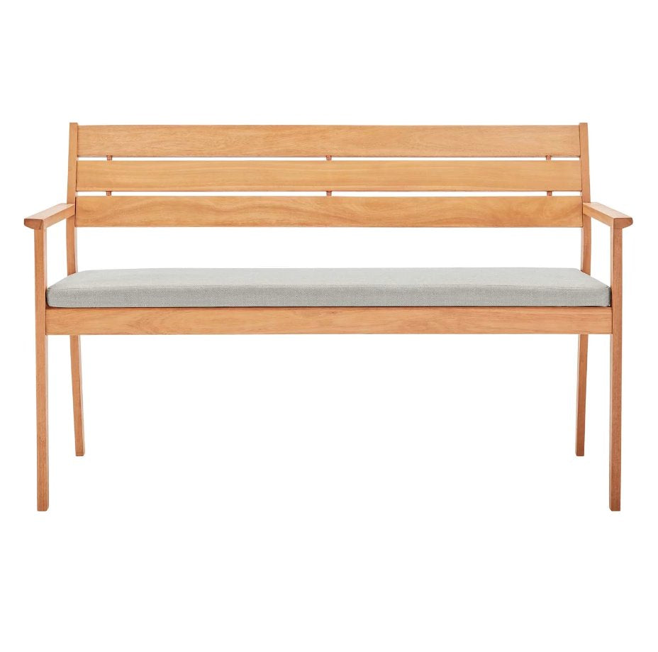 Viewscape Outdoor Patio Ash Wood Loveseat: Available Online at City Home PDX