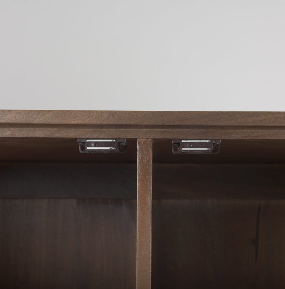 Astrid Armoire: Up-Close Closure Hardware View