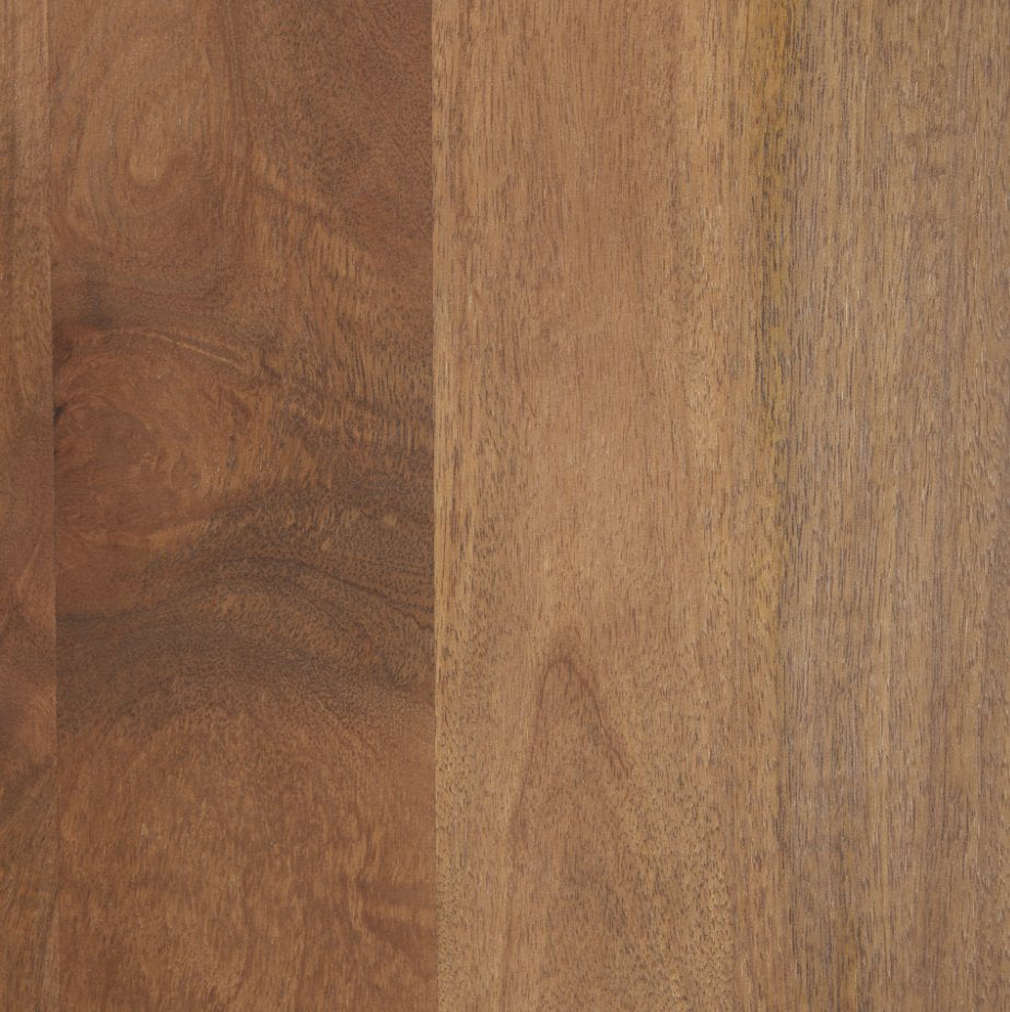 Astrid Armoire: Up-Close Mango Wood View