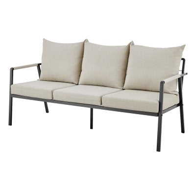 Rivano KD Fabric Outdoor Sofa 3 Seater: Coastal Taupe-Available at City Home PDX