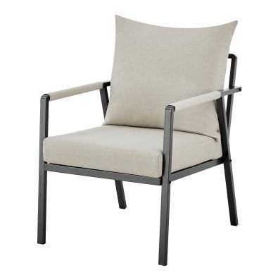 Rivano Fabric Outdoor Accent Arm Chair: Available at City Home PDX