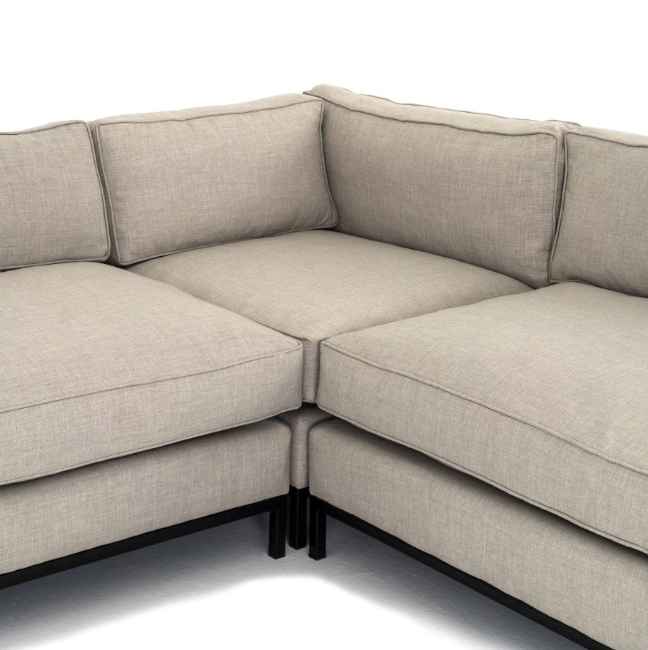 Grammercy 3-Piece Sectional in Bennett Moon