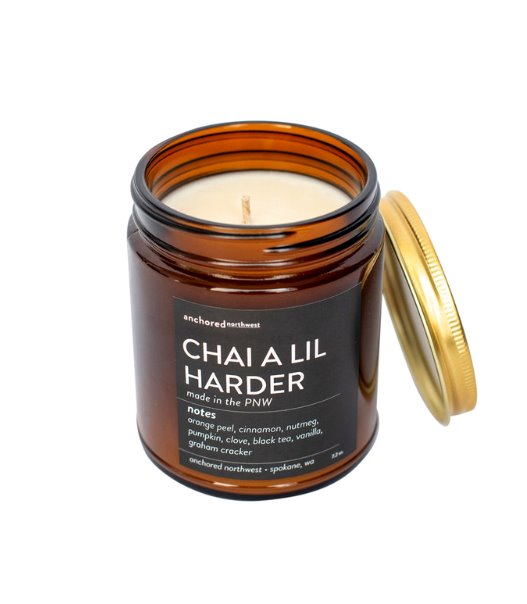 Hand-Poured Soy Candle - Amber Tumbler Collection