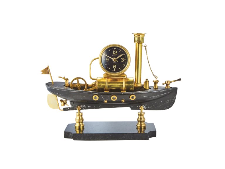 Steamboat Table Clock- Available at City Home PDX