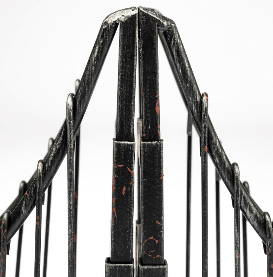 Suspension Bridge Bookends: Material Finish View