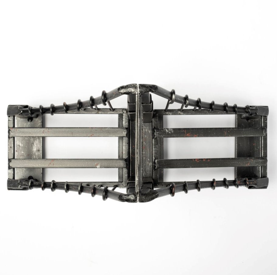 Suspension Bridge Bookends: Top View