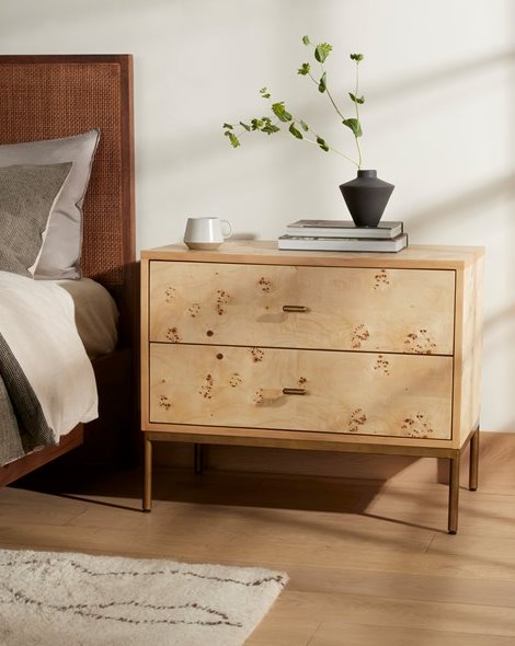 Mitzie Nightstand: Style View
