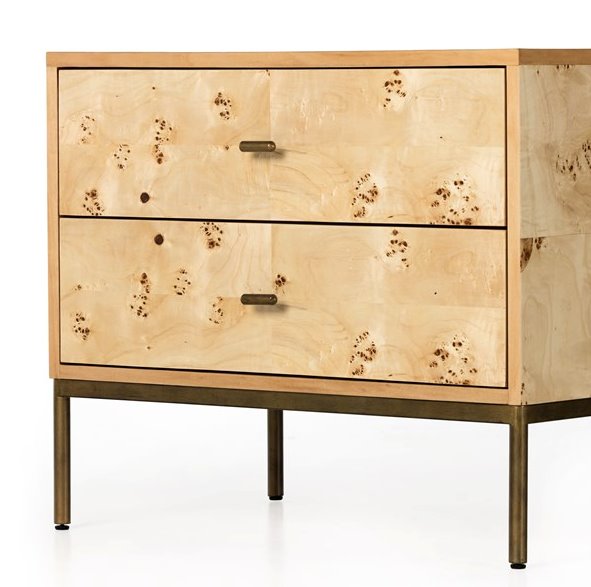 Mitzie Nightstand: Hardware View