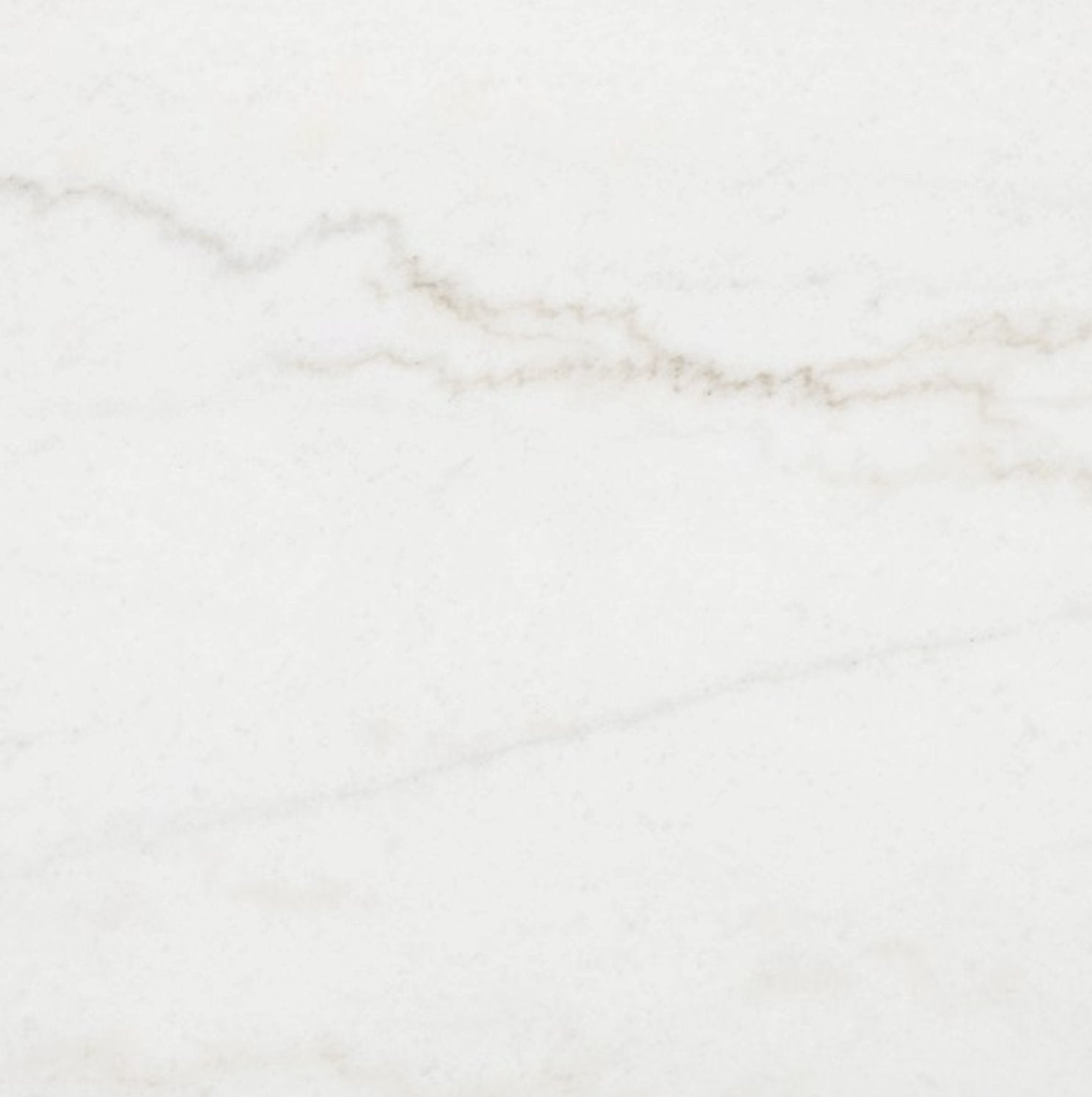 Skye Round Dining Table: Up-Close view of White Marble Finish