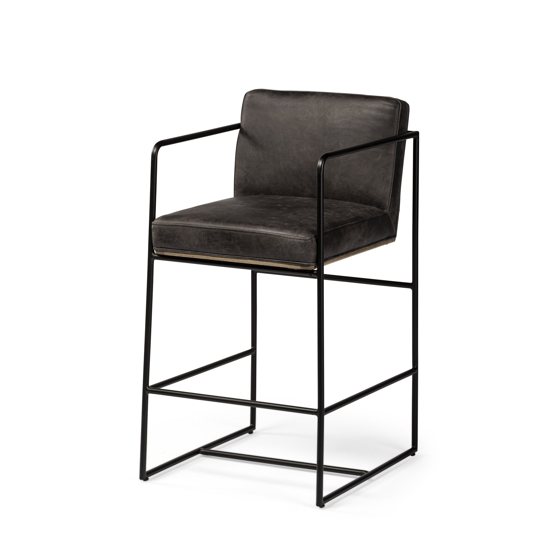 Stamford Counter Stool – 2 Upholstery Options - Mercana