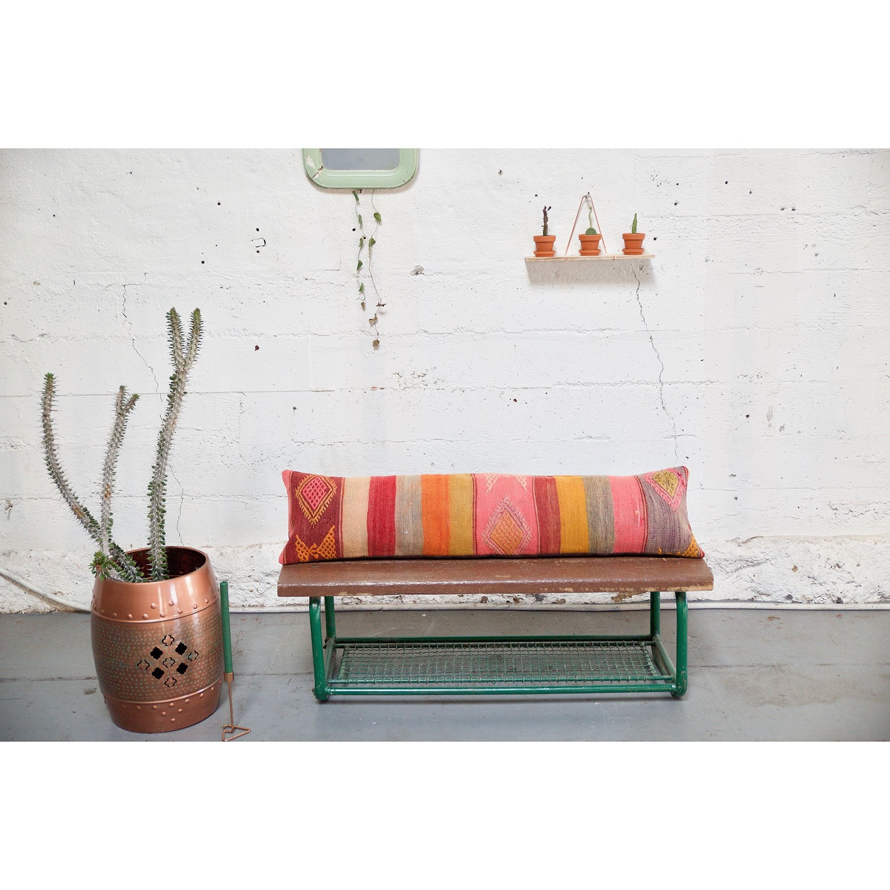 Turkish Kilim Lumbar Pillow - Wild Shaman