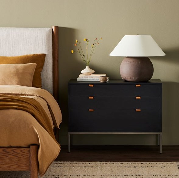 Trey Large Nightstand: Product Style View