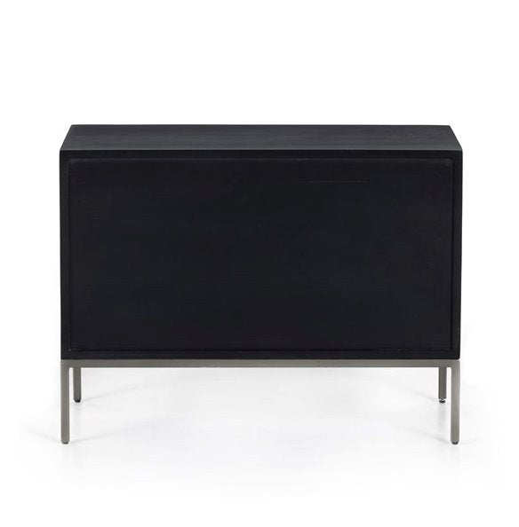 Trey Large Nightstand: Product Back View