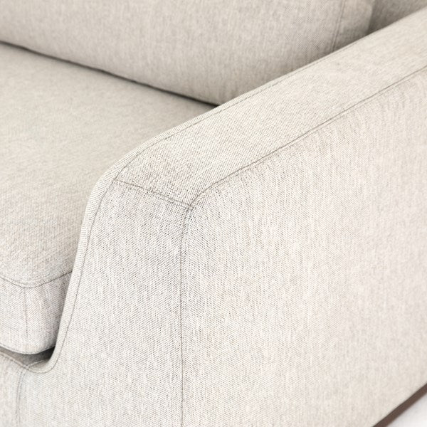 Colt sofa in Aldred Silver detail