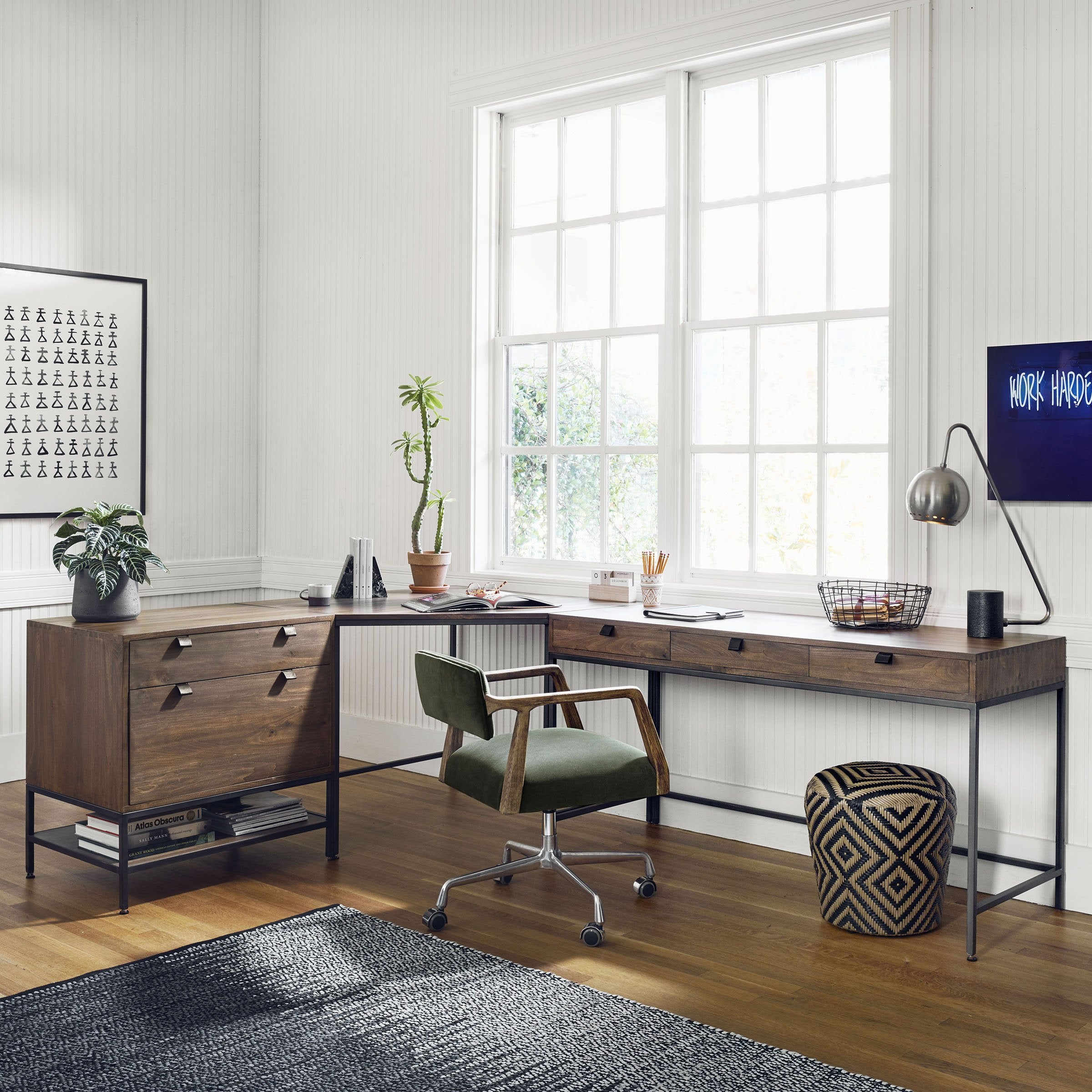 Trey Modular Desk System - Four Hands