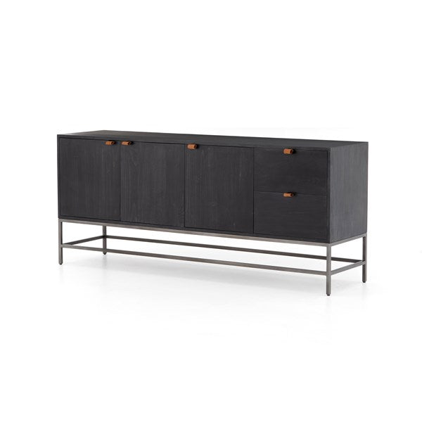 Trey sideboard in black wash poplar