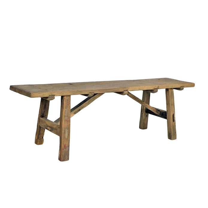 Rustic Wood Shop Bench