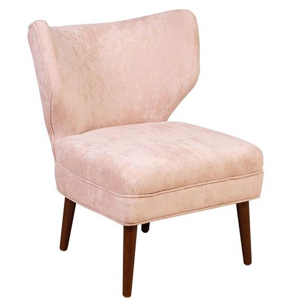 Layla Velvet Accent Chair - porter