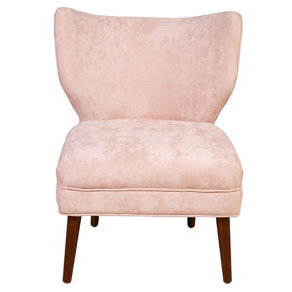 Layla Velvet Accent Chair - porter