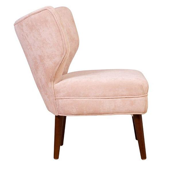 Layla Velvet Accent Chair - porter