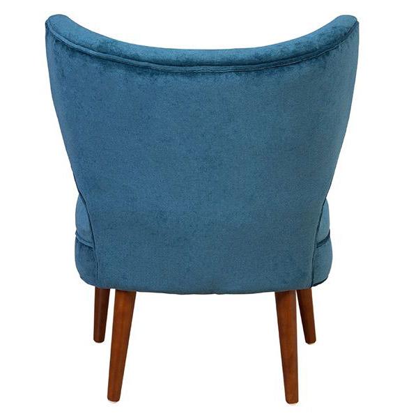 Layla Velvet Accent Chair - porter