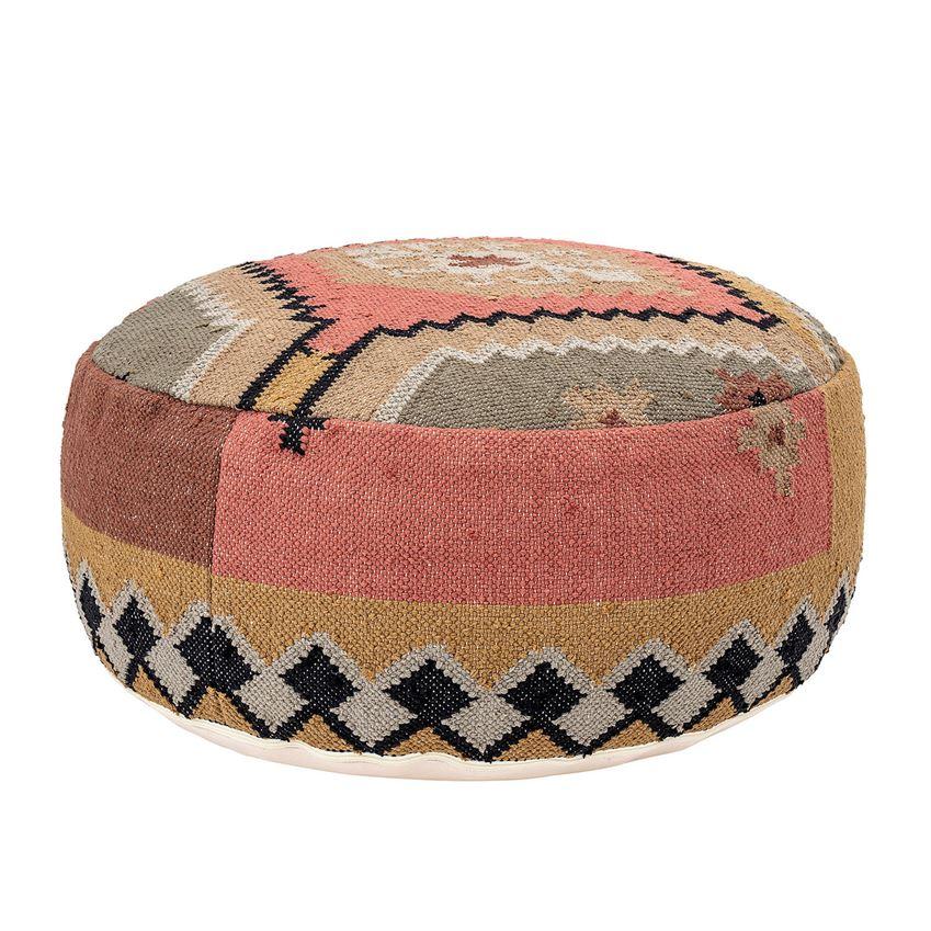 Hand-Woven Kilim Pouf - Bloomingville