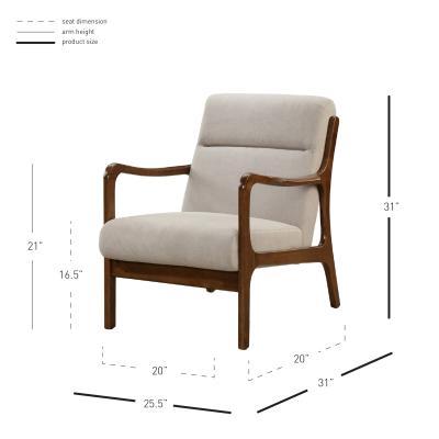 Anton Armchair - 2 Colors - New Pacific Direct